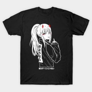 Hello senpai zero two hoodie hot sale